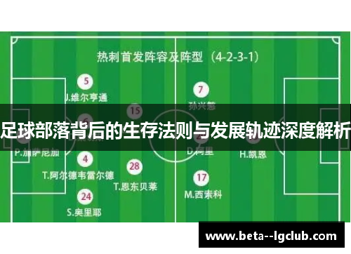 足球部落背后的生存法则与发展轨迹深度解析